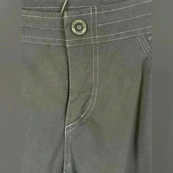 Kuhl Splash Cargo Hiking Shorts Gray Side Pockets Women's Size 12 - Picture 5 of 13